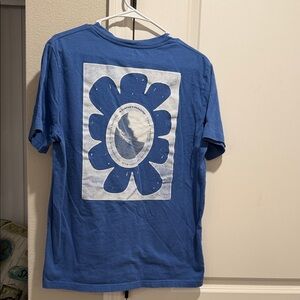 Old Navy Blue Graphic Short Sleeve Tee